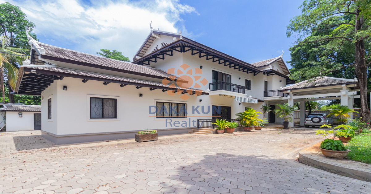 4 Bedrooms House for Rent in Siem Reap City, Svay Dangkum