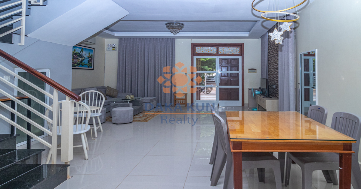 2 Bedrooms House for Rent in Siem Reap City-Svay Dangkum