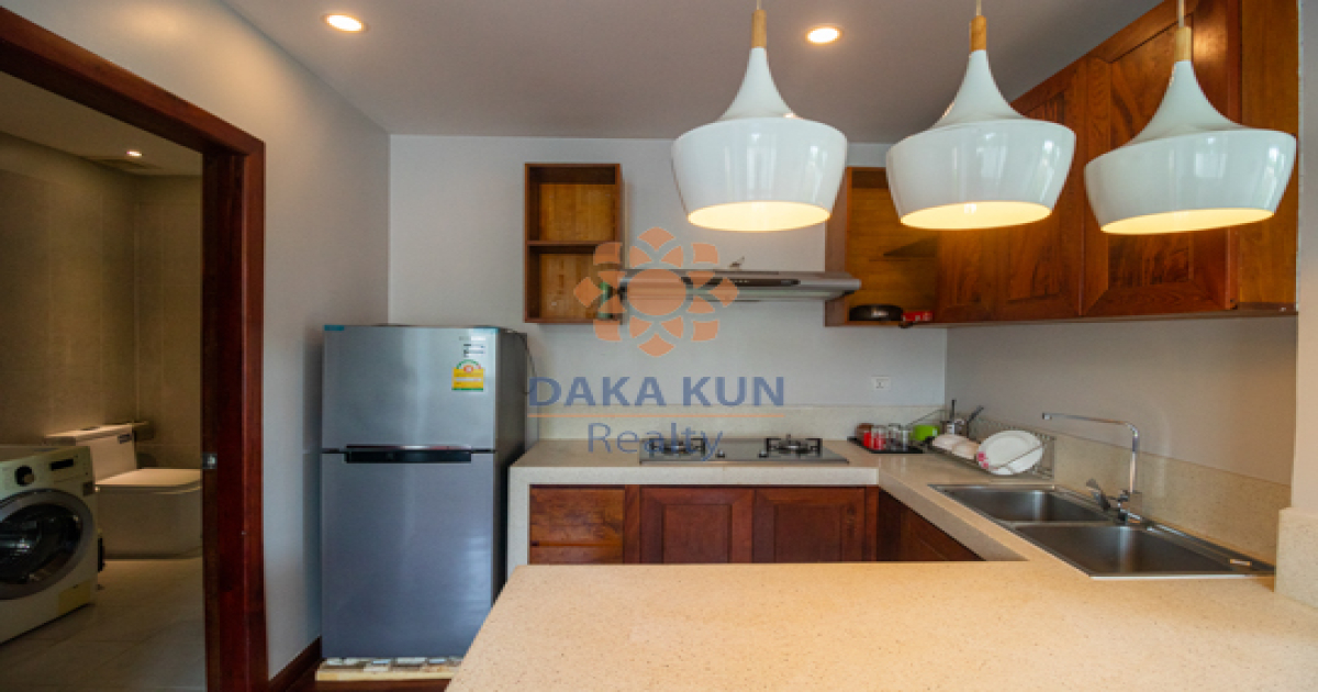 Studio Apartment with Pool for Rent in Siem Reap City, Sala Kamreuk