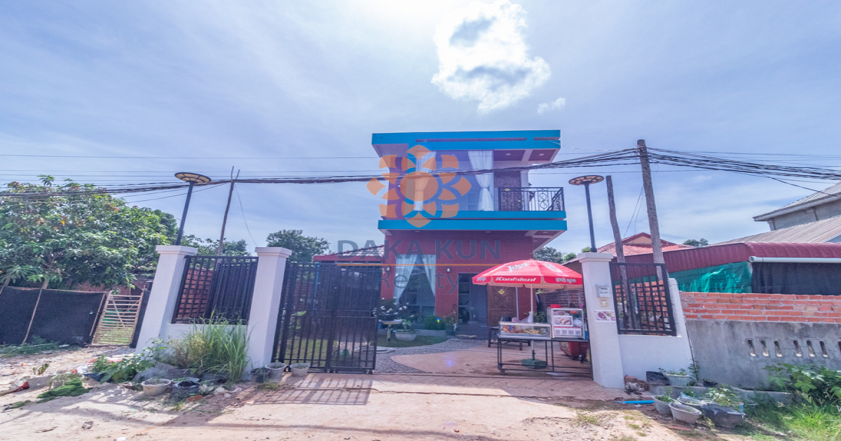 3 Bedrooms House for Rent in Siem Reap City-Svay Dangkum