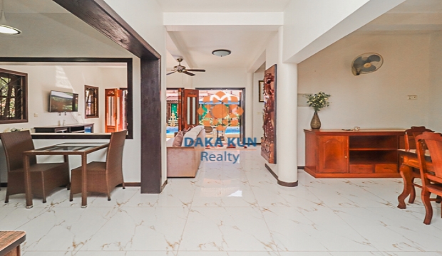 3 Bedrooms House for Rent with pool in Siem Reap-Svay Dangkum
