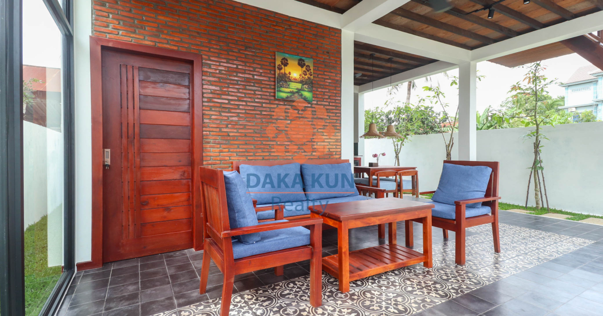 3-Bedroom Wooden House for Sale in Siem Reap City