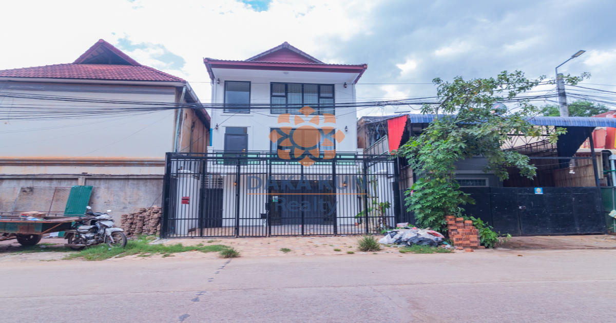 4 Bedrooms House for Rent in Siem Reap City-Kouk Chak