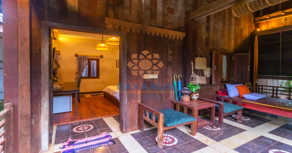 1 Bedroom House for Rent With Shared Swimming Pool in Seim Reap