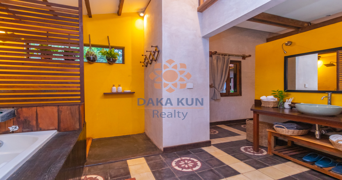 1 Bedroom House for Rent With Shared Swimming Pool in Seim Reap