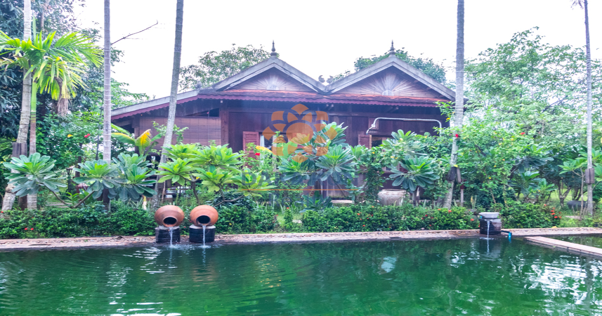 1 Bedroom House For Rent in Siem Reap with Shared Swimming Pool