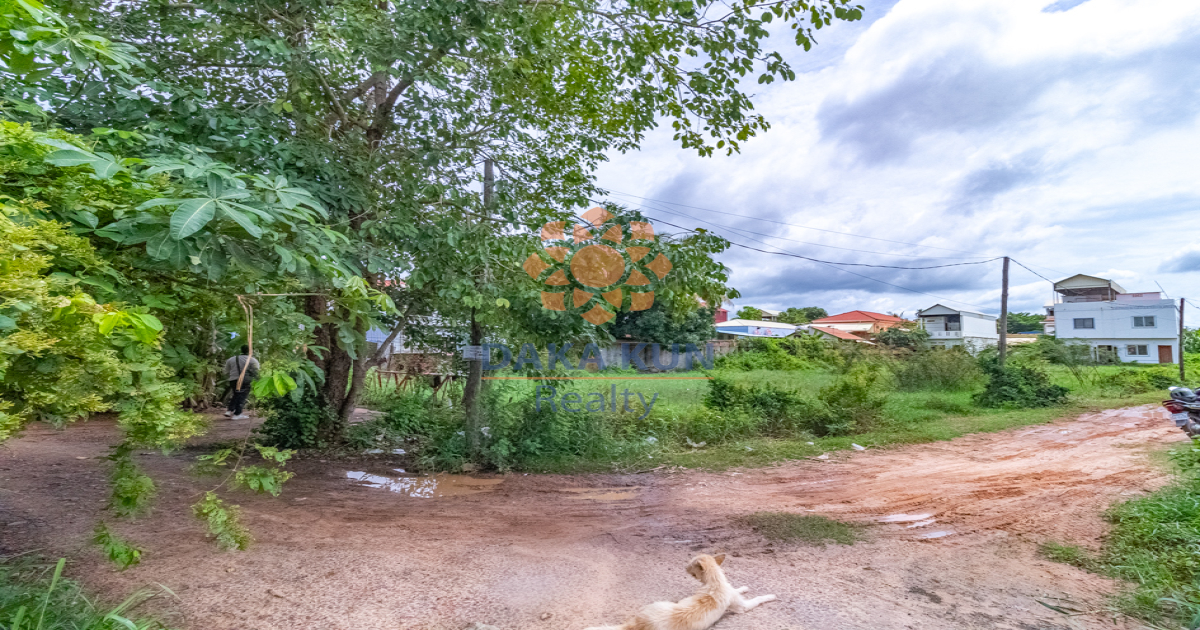 Land For Sale in krong Siem Reap-Sala Kamreuk