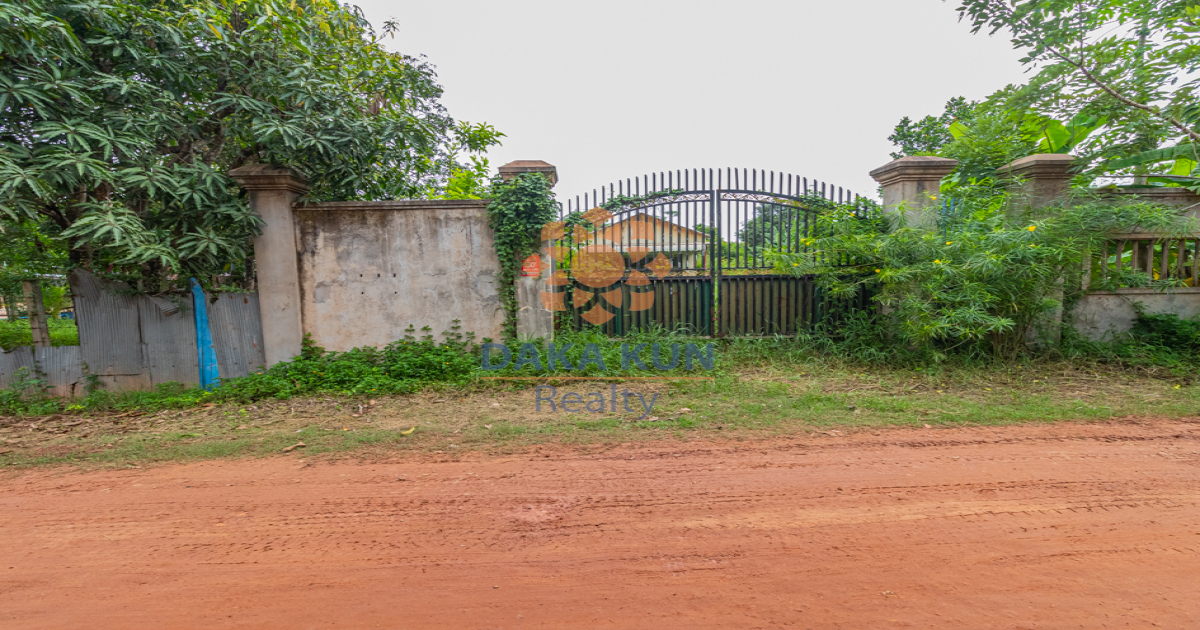 Land for Sale in Siem Reap​ City-Sala Kamreuk