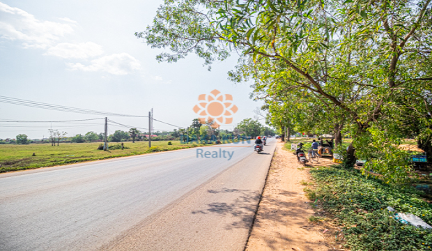 Land for Sale in Krong Siem Reap-National Rd 06