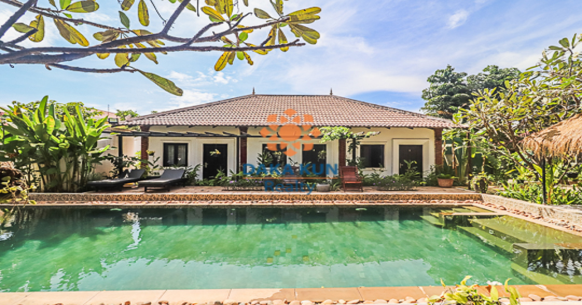 Boutique Hotel for Rent in Sangkat Svay Dangkum, Siem Reap