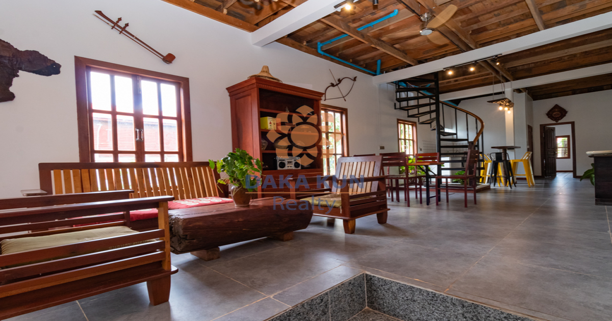 Wooden House for Sale in Siem Reap City near Makro