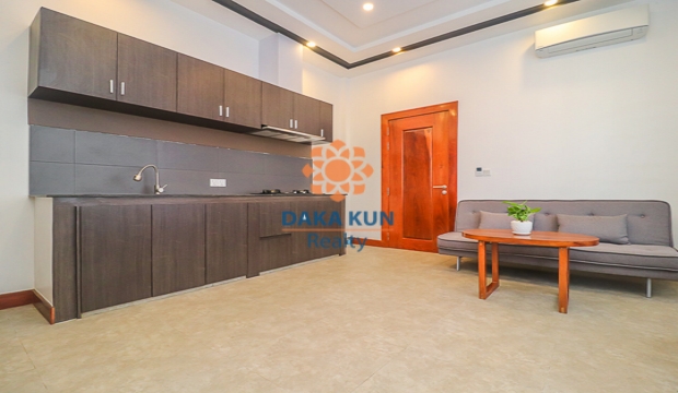 1 Bedroom Apartment for Rent with Pool in Siem Reap-Sla Kram