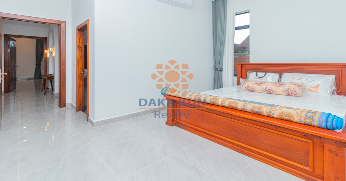 3 Bedrooms House for Rent with Garden in Siem Reap City