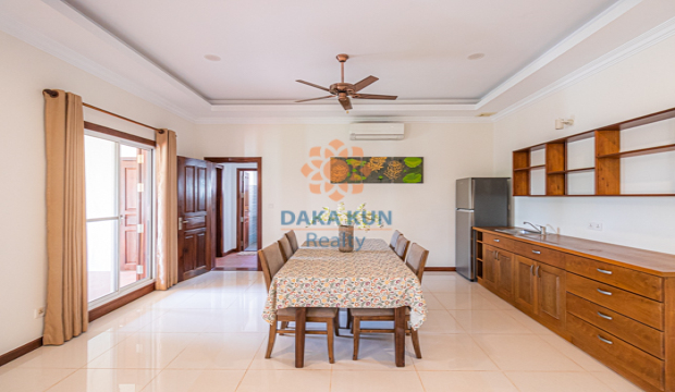 4 Bedroom Villa with Swimming Pool for Rent in Siem Reap-Svay Dangkum