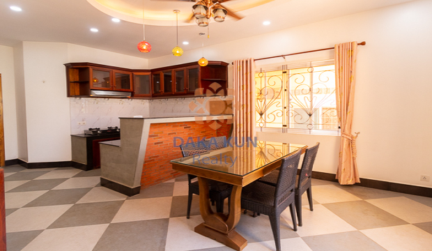 2 Bedroom Apartment for Rent in Siem Reap-Sla Kram