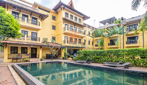 32 Rooms Hotel for Rent in Krong Siem Reap-Svay Dangkum
