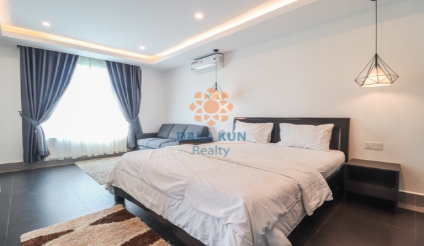 1 Bedroom Apartment for Rent with Swimming Pool in Siem Reap city-Sala Kamreuk