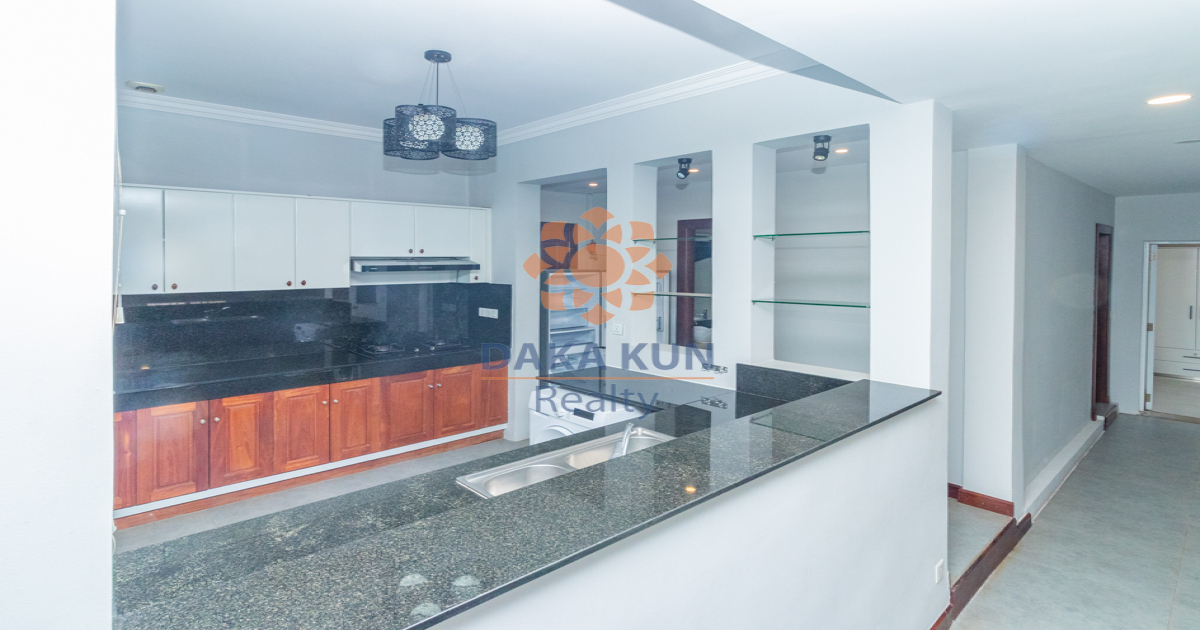 2 Bedrooms Apartment for Rent with Pool in Krong Siem Reap-Svay Dangkum