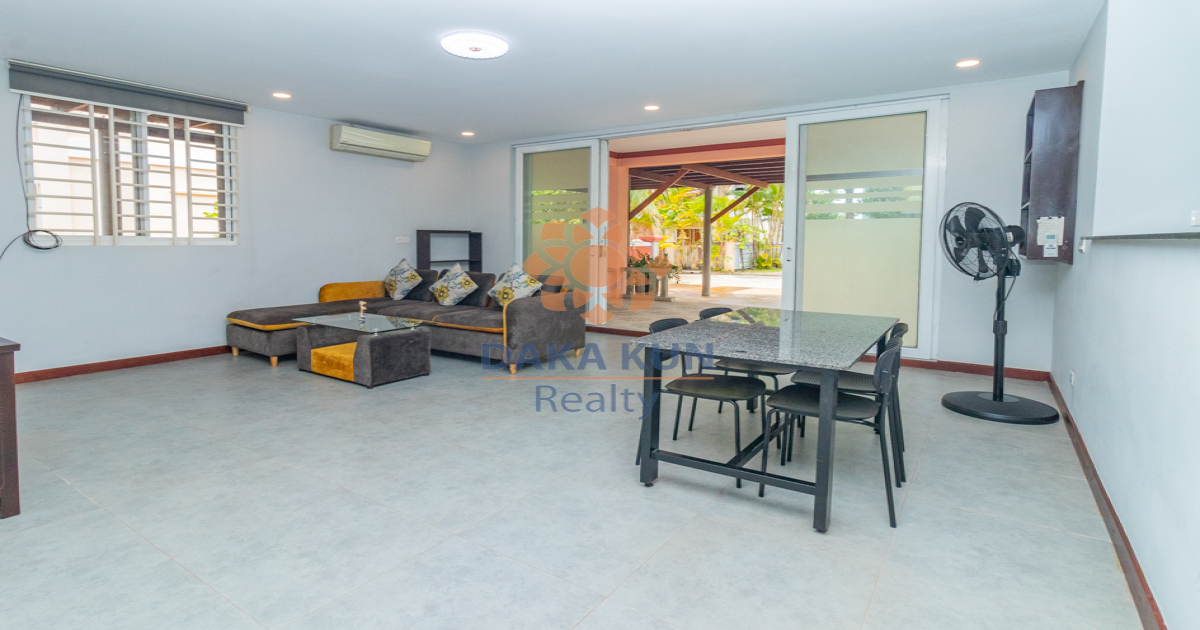 2 Bedrooms Apartment for Rent with Pool in Krong Siem Reap-Svay Dangkum