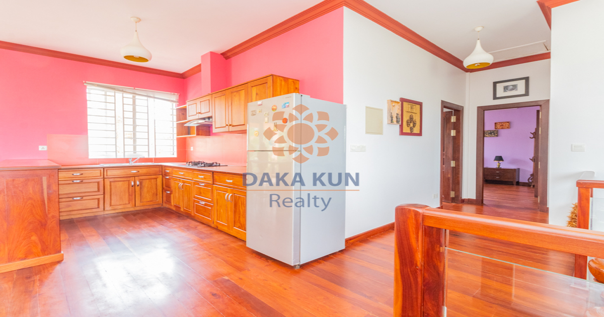 2 Bedroom Apartment with Pool for Rent in Siem Reap-Svay Dangkum