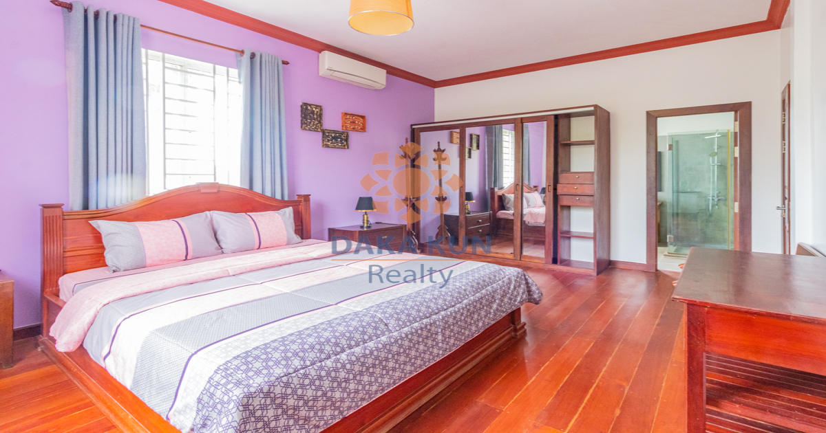 2 Bedroom Apartment with Pool for Rent in Siem Reap-Svay Dangkum