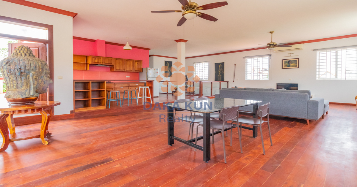 2 Bedroom Apartment with Pool for Rent in Siem Reap-Svay Dangkum
