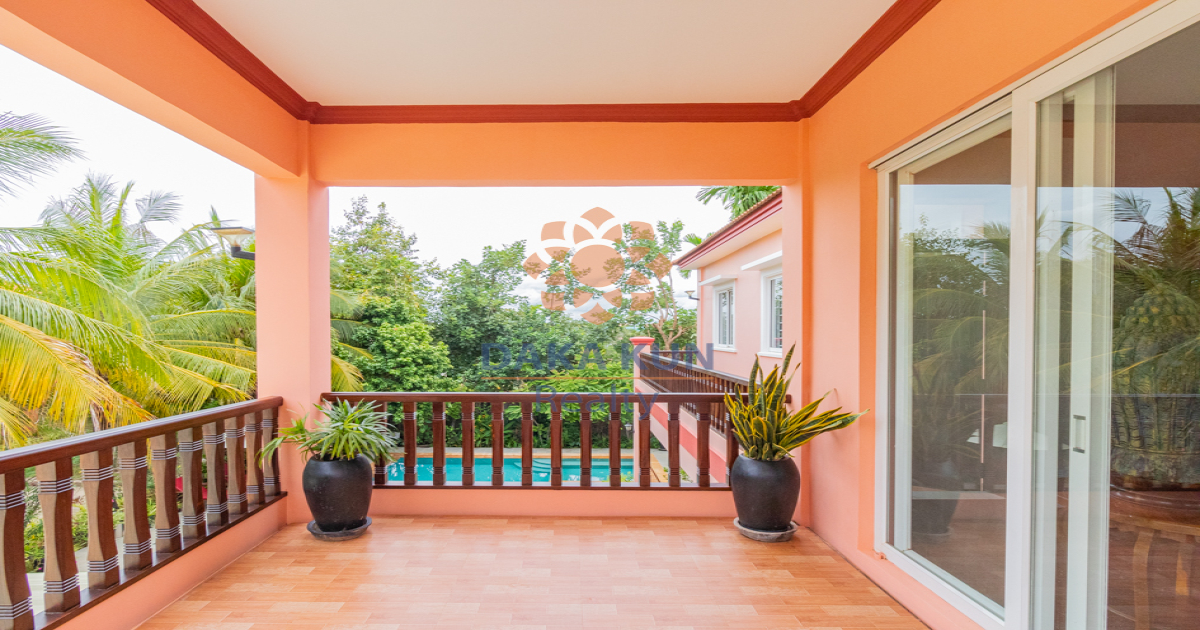 2 Bedroom Apartment with Pool for Rent in Siem Reap-Svay Dangkum