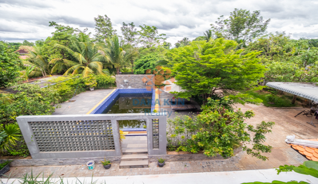 8 Bedrooms Villa for Rent with Swimming Pool in Krong Siem Reap