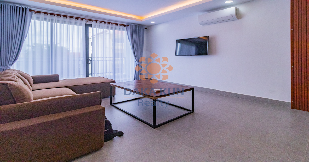2 Bedroom Apartment for Rent in Siem Reap City, close to National Road 6