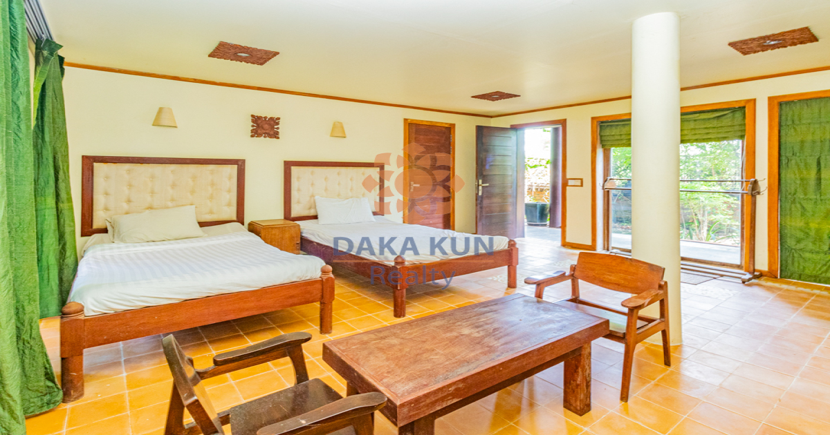 Boutique for Rent with Swimming Pool in Siem Reap-Svay Dangkum
