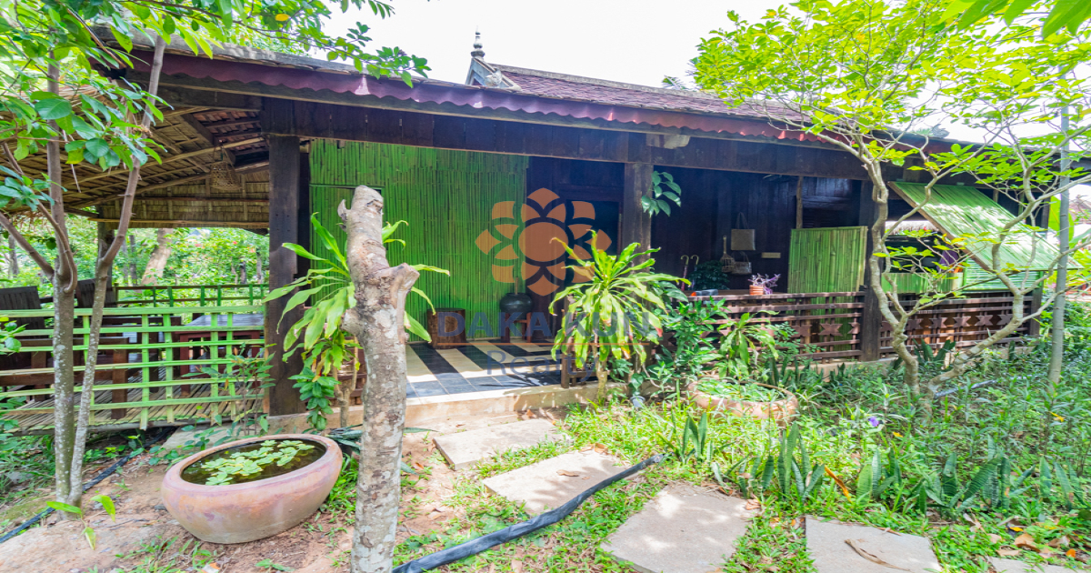 1 Bedroom House For Rent in Siem Reap with Shared Swimming Pool