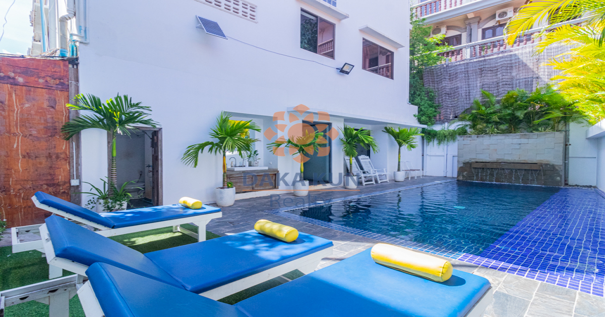 Boutique Hotel for Sale in Siem Reap City Center - Svay Dangkum
