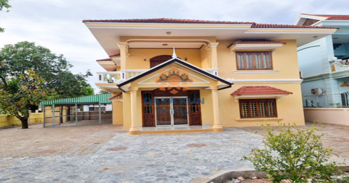 5-Bedroom House for Rent in Siem Reap City, Svay Dangkum