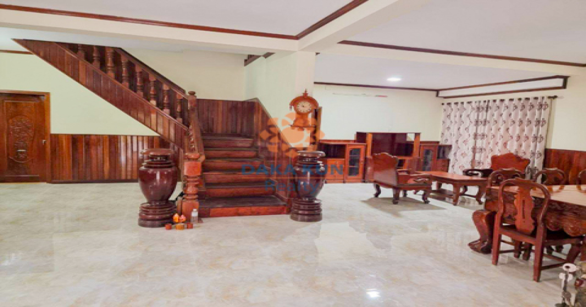 5-Bedroom House for Rent in Siem Reap City, Svay Dangkum