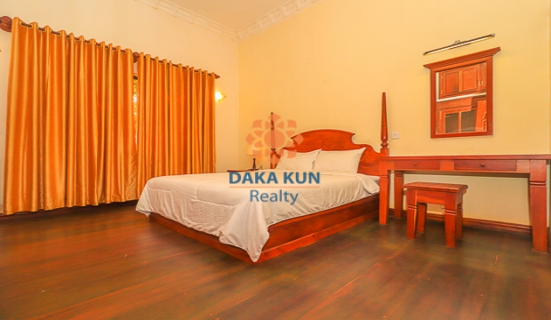 7 Bedrooms House for Rent with Private Swimming Pool in Siem Reap, Sla Kram