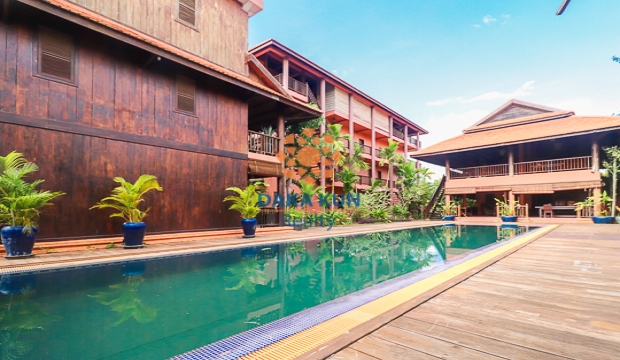 Boutique for Rent with Swimming Pool in Siem Reap-Svay Dangkum