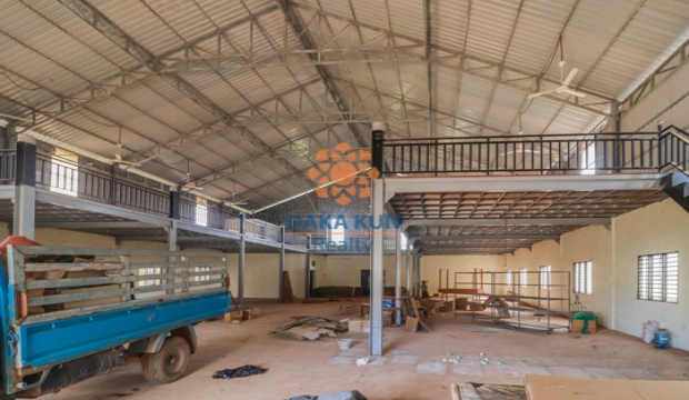 Warehouse for Rent near Bakheng Road, Siem Reap city