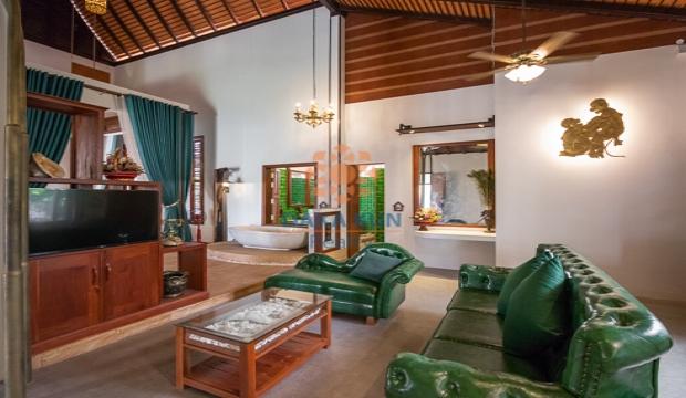 2 Bedrooms Villa for Rent with Swimming Pool in Siem Reap city-Sala Kamreuk