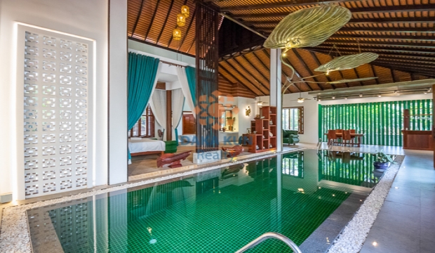 2 Bedrooms Villa for Rent with Swimming Pool in Siem Reap city-Sala Kamreuk