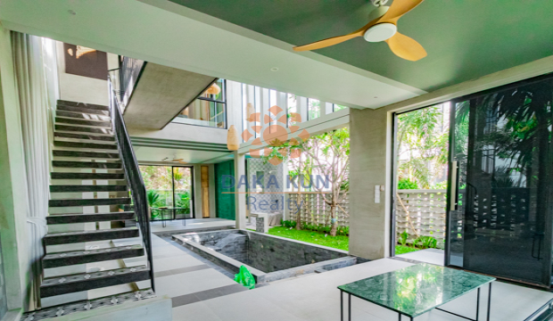 Modern Privat Villa with Swimming Pool for Rent in Krong Siem Reap-Sla Kram