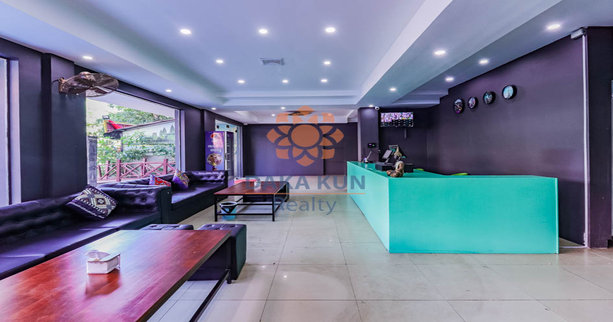 Hotel for Rent in Siem Reap City Center, on Sok San Road