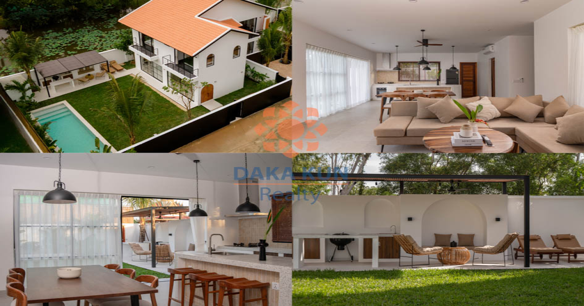 Villa with Swimming Pool for Sale in Siem Reap City, Svay Dangkum