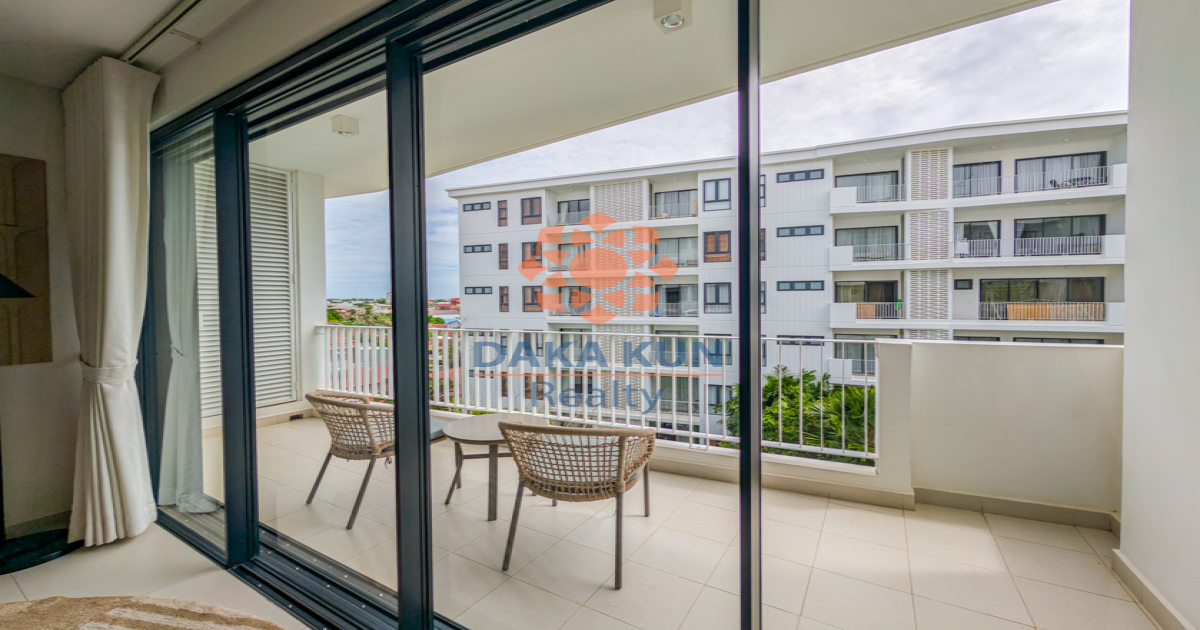 Studio Apartment with Swimming Pool for Rent in Central Area, Siem Reap City