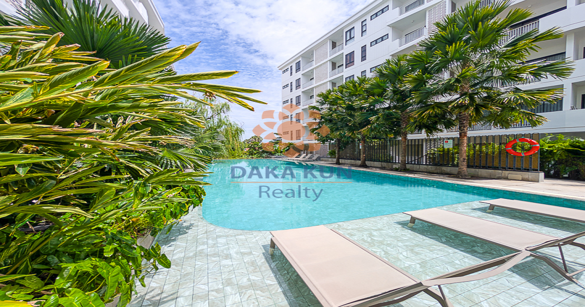 Home Office with Pool for Rent in Central Siem Reap City