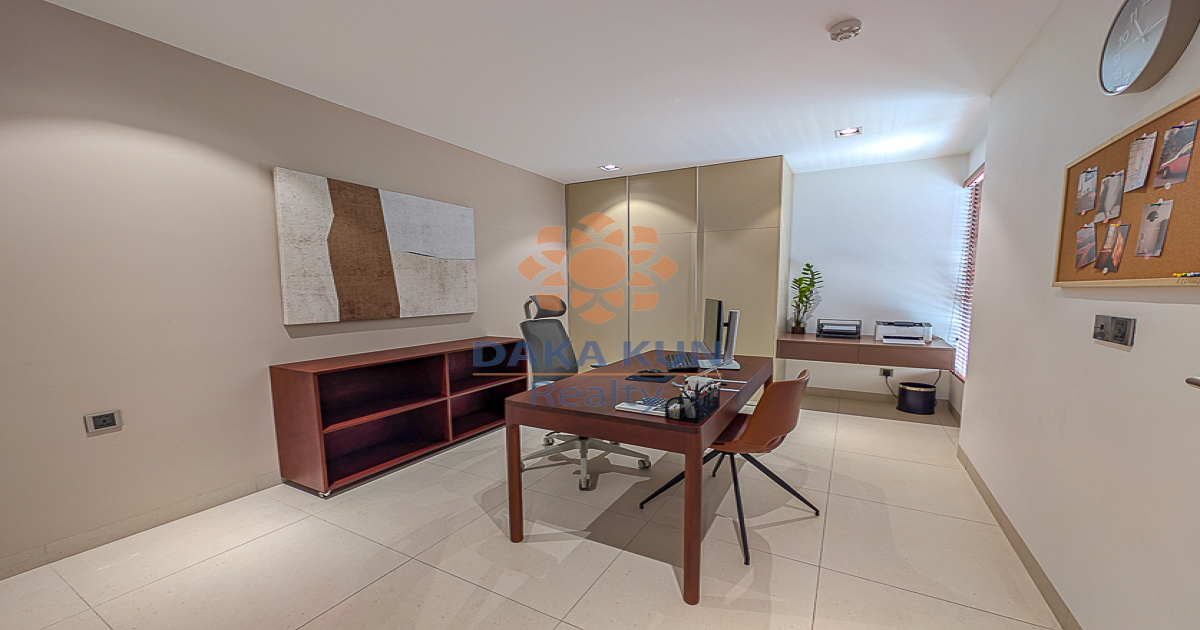 Home Office with Pool for Rent in Central Siem Reap City