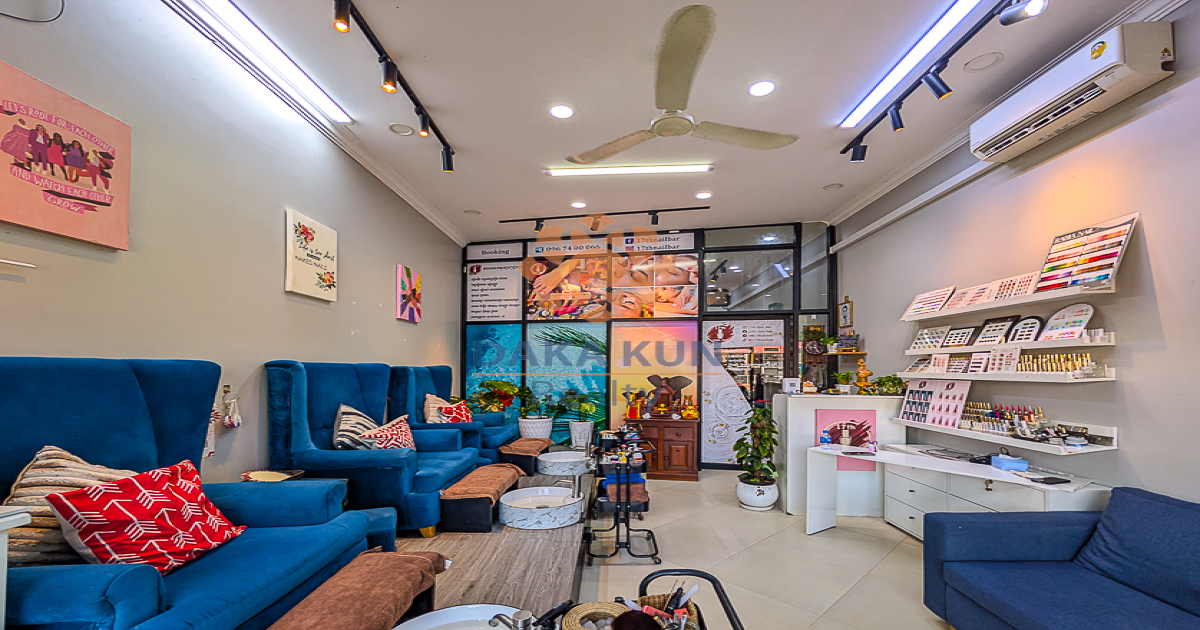 Salon Business for Sale in Siem Reap City Center, Night Market