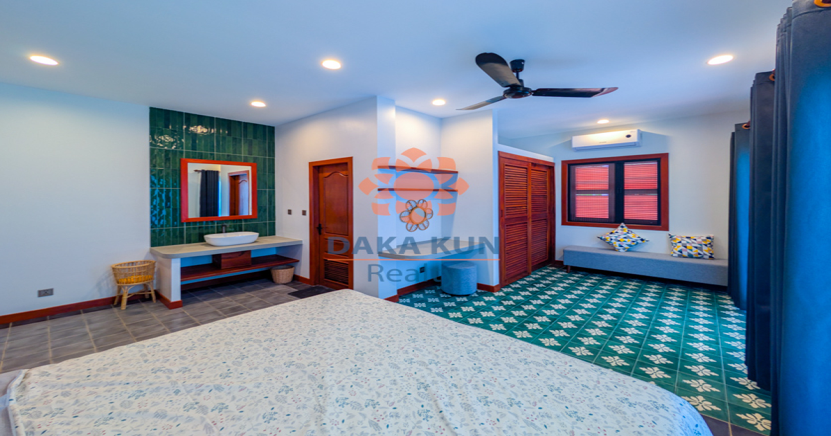 Villa with Swimming Pool for Rent in Siem Reap City