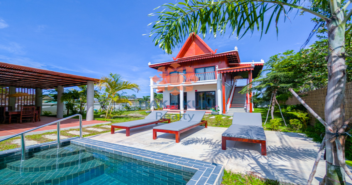 Villa with Swimming Pool for Rent in Siem Reap City