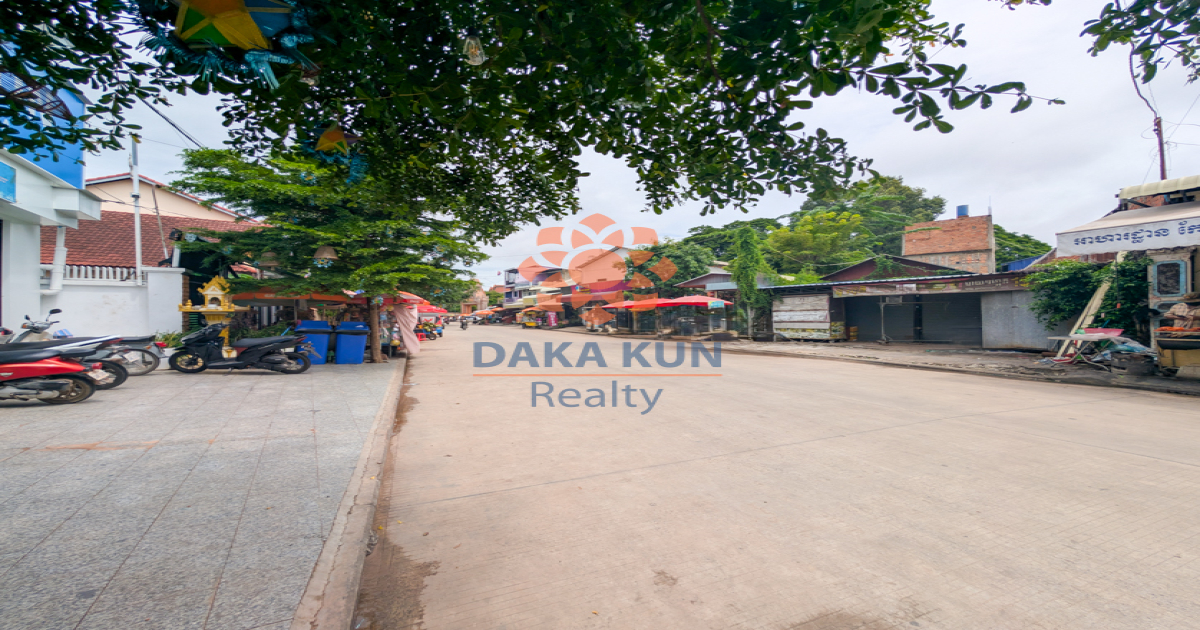Land for Sale in Siem Reap City, near Wat Bo Primary School