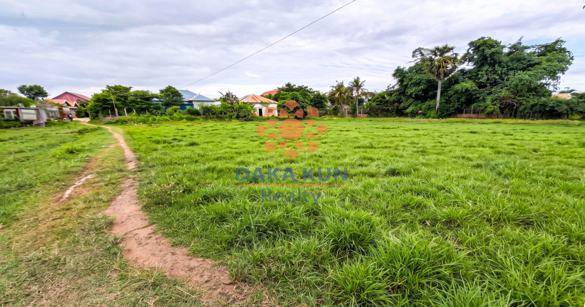 Land for Sale in Siem Reap City, near Wat Prin